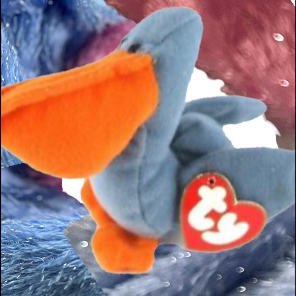 ๐ข5/$25 Scoop Teenie Beanie Baby Pelican - Picture 3 of 6